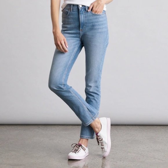 Elizabeth and James Denim - Elizabeth & James Vintage Straight Hi Rise Jean 8